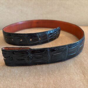 Buffalo Chips Bootery Genuine Alligator Belt Strap - Size 30